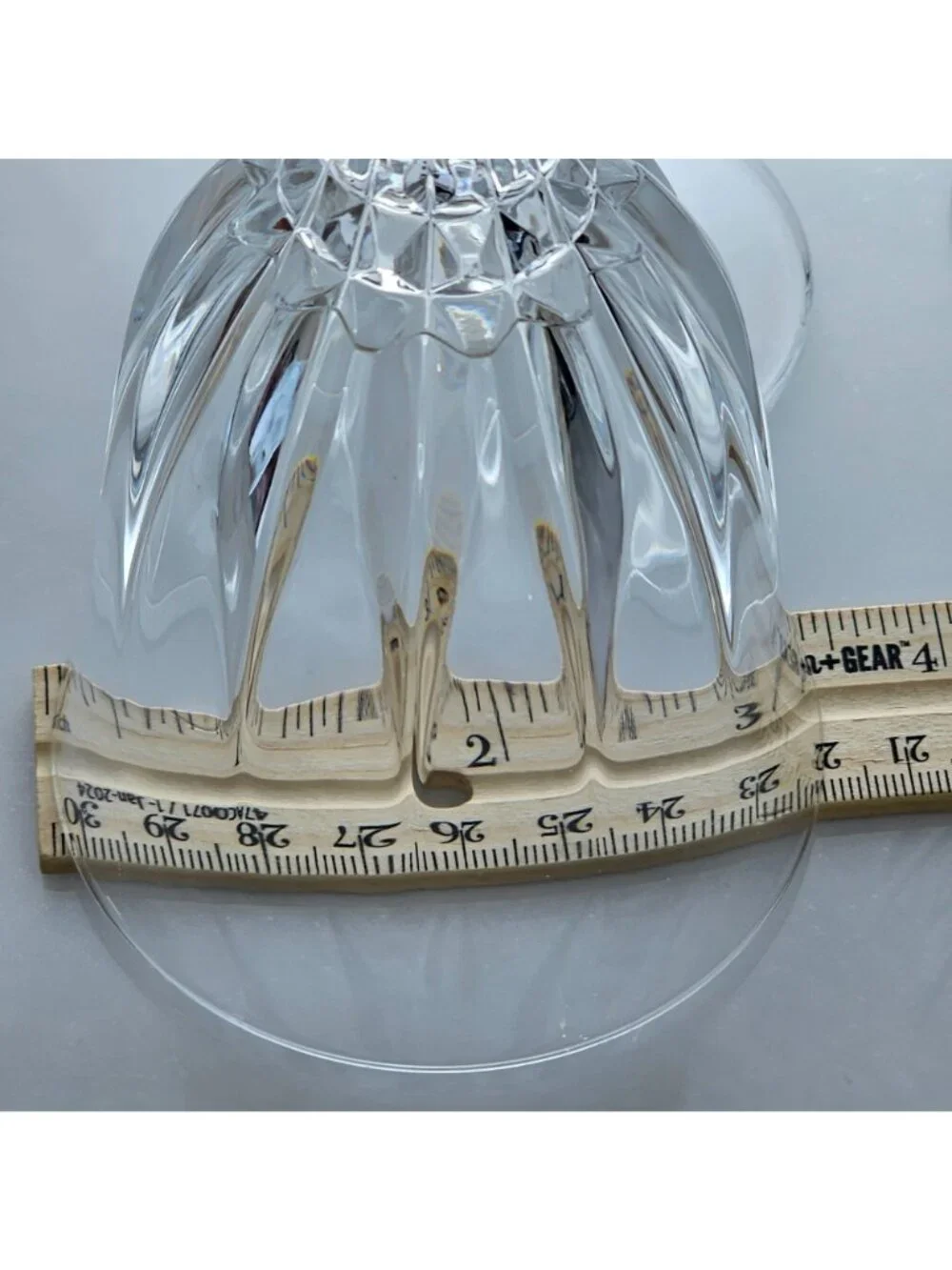 3 Cristal d'Arques Castel Wine Glasses 8